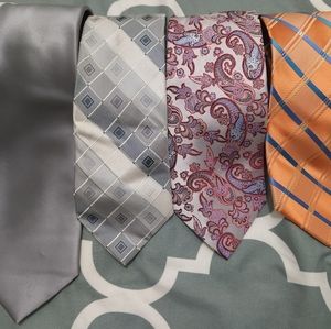 Ties, ties and more ties.